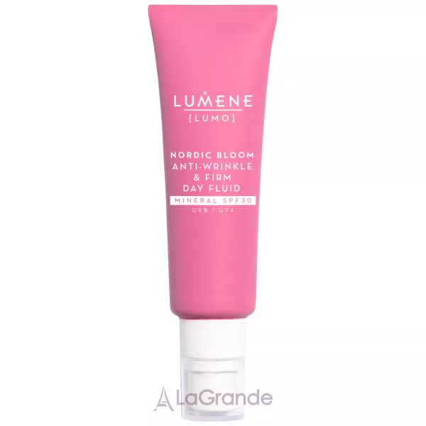 Lumene Lumo Nordic Bloom Anti-Wrinkle & Firm Day Fluid SPF30 ������� ����� ��� ���� ������ ������ � ����������� ��������