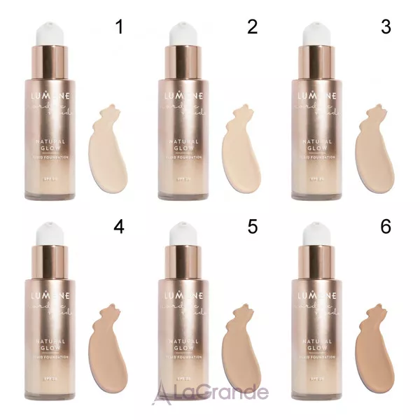 Lumene Natural Glow Fluid Foundation SPF 20 ���������� �����