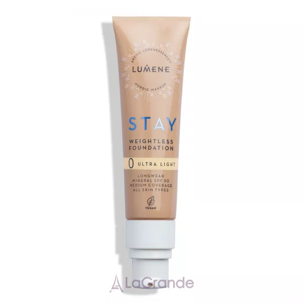 Lumene Stay Weightless Foundation Longwear Mineral SPF 30 ������ ������� ��������� ������