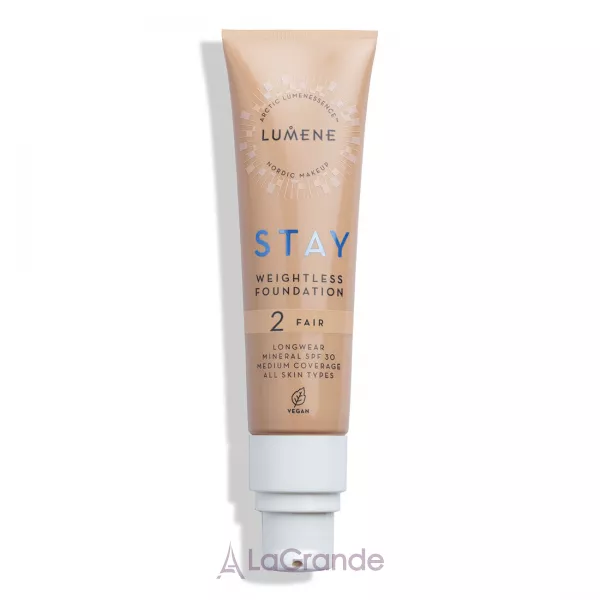 Lumene Stay Weightless Foundation Longwear Mineral SPF 30 ������ ������� ��������� ������