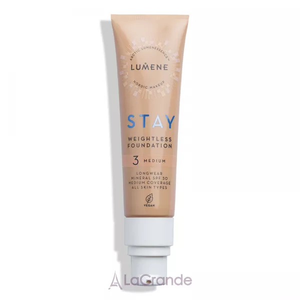 Lumene Stay Weightless Foundation Longwear Mineral SPF 30 ������ ������� ��������� ������