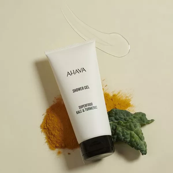Ahava Superfood Shower Gel - Kale & Tumeric ���� ��� ���� � ����������� ��������� �� �������