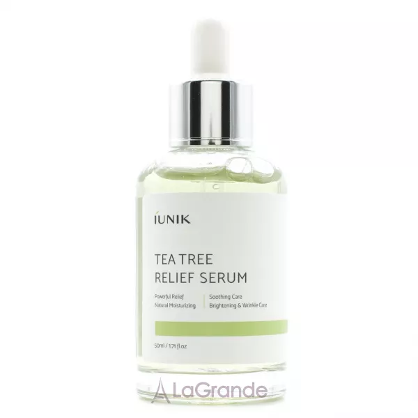 IUNIK Tea Tree Relief Serum ������������� ��������� ��� ���� � ������ �������