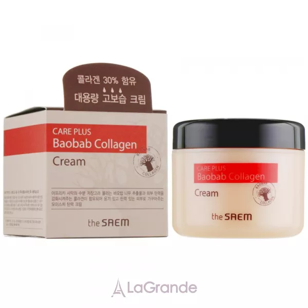 The Saem Care Plus Baobab Collagen Cream ������������ ���� � ���������� �������