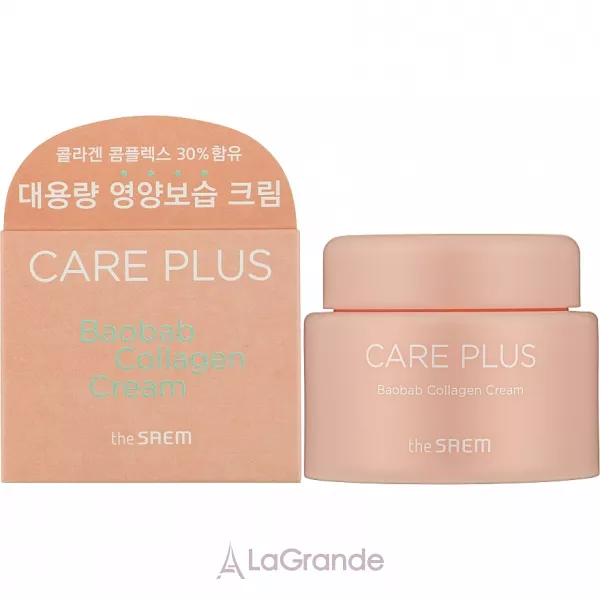 The Saem Care Plus Baobab Collagen Cream ������������ ���� � ���������� �������