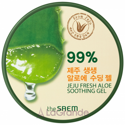 The Saem Jeju Fresh Aloe Soothing Gel 99%    