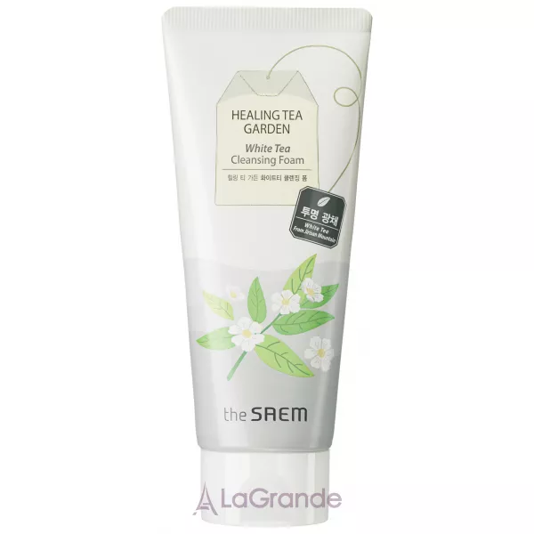 The Saem Healing Tea Garden White Tea Cleansing Foam ϳ��� ��� �������� � ���������� ����� ���