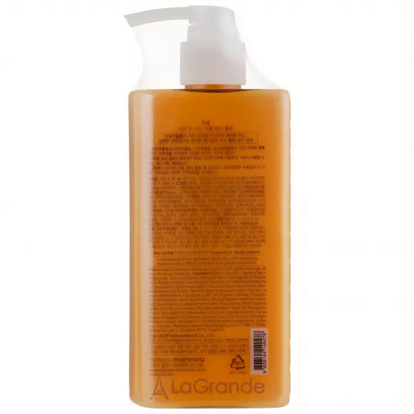 The Saem Touch On Body Grapefruit Body Lotion ������ ��� ���� � ���������� ����������