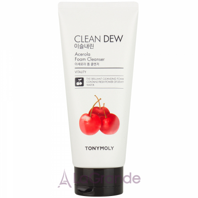 Tony Moly Clean Dew Acerola Foam Cleanser ϳ     