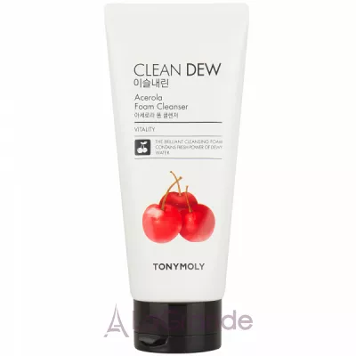 Tony Moly Clean Dew Acerola Foam Cleanser      