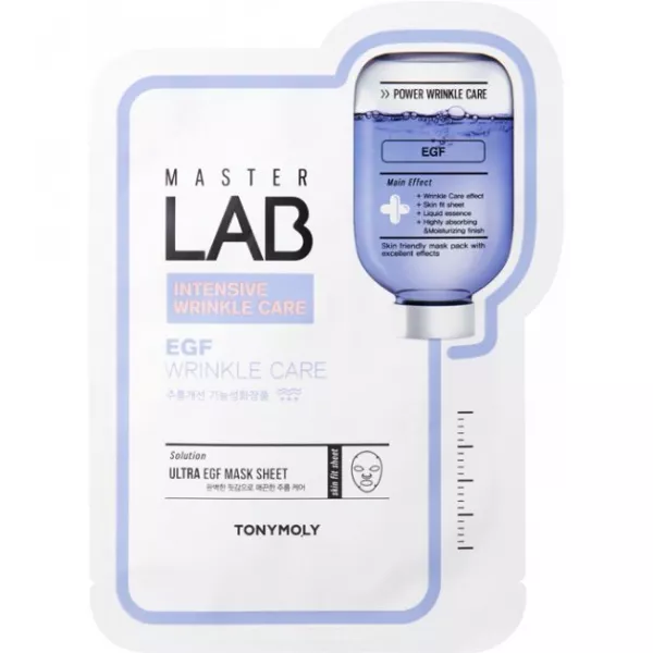 Tony Moly Master Lab Egf Wrinkle Care Mask �������� ��������� ����� � ������������ �������� �����