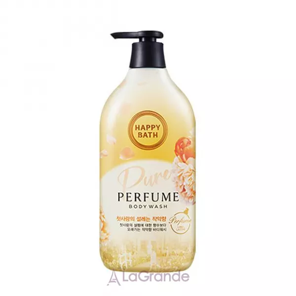 Happy Bath Perfume Pure White Peony Perfume Body Wash ���� ��� ���� 