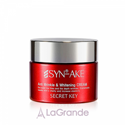 Secret Key Syn-Ake Anti Wrinkle & Whitening Cream     