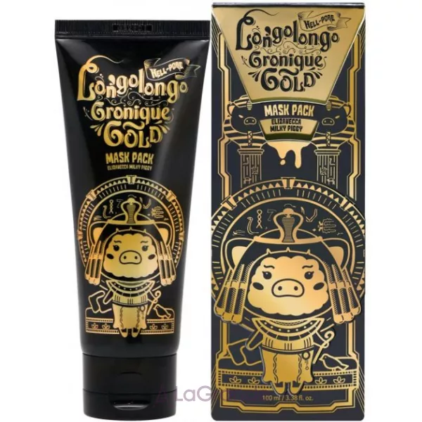 Elizavecca Milky Piggy Hell-Pore Longolongo Gronique Gold Mask Pack �����-����� �� ������� ��� �������
