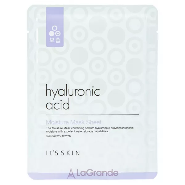 It's Skin Hyaluronic Acid Moisture Mask Sheet ���������� �������� ����� � ����������� ��������