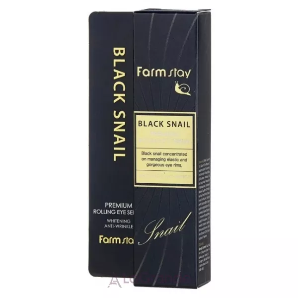 FarmStay Black Snail Premium Rolling Eye Serum ���������-������ ��� ���� ������ ����