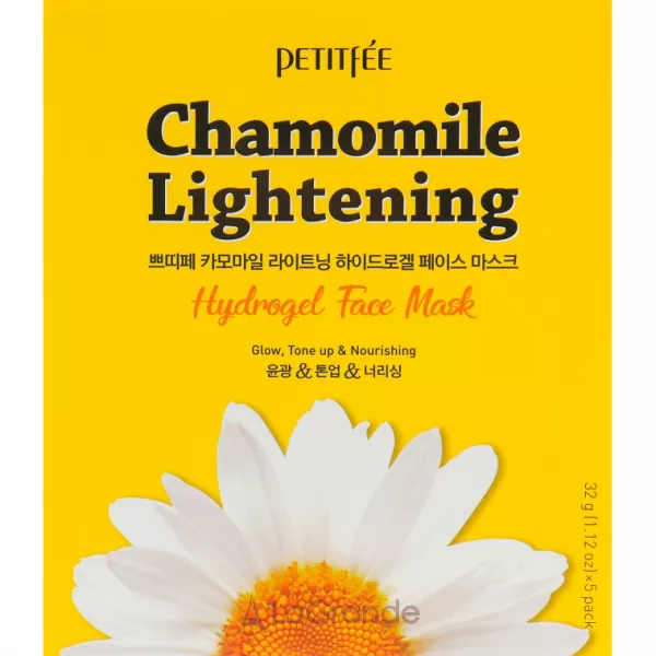 Petitfee&Koelf Chamomile Lightening Hydrogel Face Mask ó��������� ����� ��� ������� � ���������� �������.