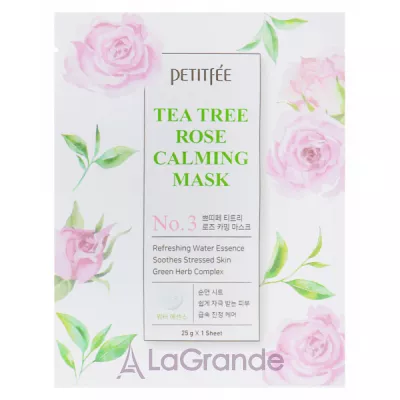 Petitfee & Koelf Tea Tree Rose Calming Mask          