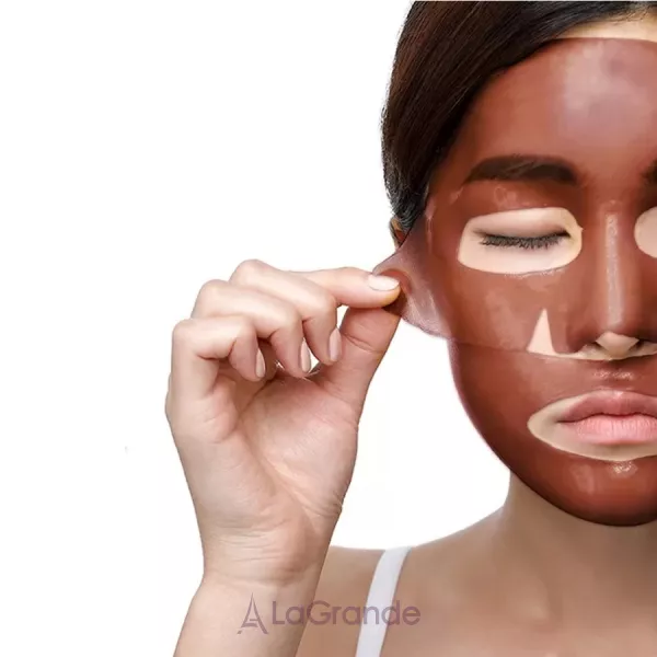 Petitfee & Koelf Cacao Energizing Hydrogel Face Mask ������������ ������������ ����� ��� ���� � ���������� �����
