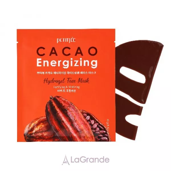 Petitfee & Koelf Cacao Energizing Hydrogel Face Mask ������������ ������������ ����� ��� ���� � ���������� �����