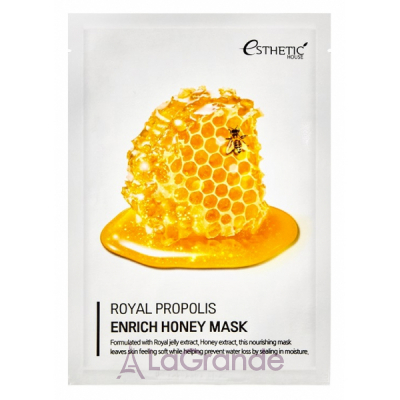 Esthetic House Royal Propolis Enrich Honey Mask  ,  ,      