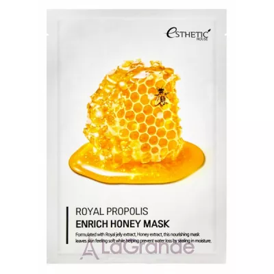 Esthetic House Royal Propolis Enrich Honey Mask  ,  ,      