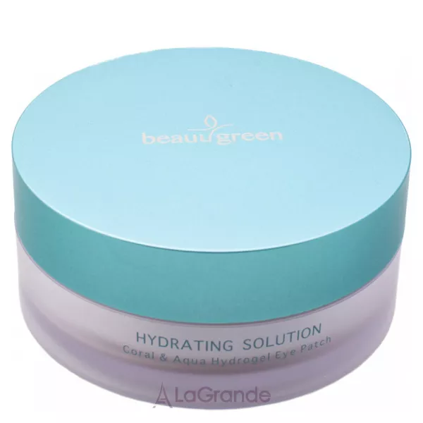 BeauuGreen Hydrating Solution Coral & Aqua Hydrogel Eye Patch ������������ ����� ��� ���� ������ ����