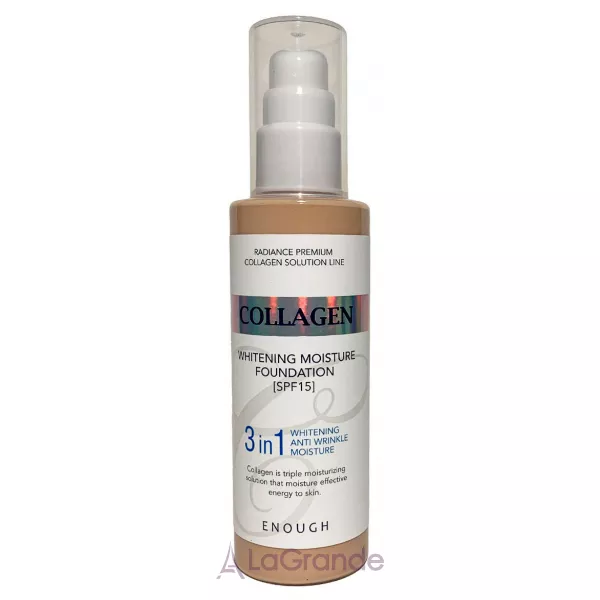Enough Collagen Whitening Moisture Foundation SPF 15 ��������� ���� 3�1 ��� ����� ���� � ���������
