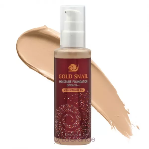 Enough Gold Snail Moisture Foundation SPF30 ������������� ��������� ���� � ������� ������