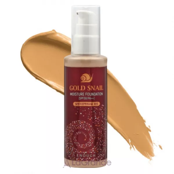 Enough Gold Snail Moisture Foundation SPF30 ������������� ��������� ���� � ������� ������