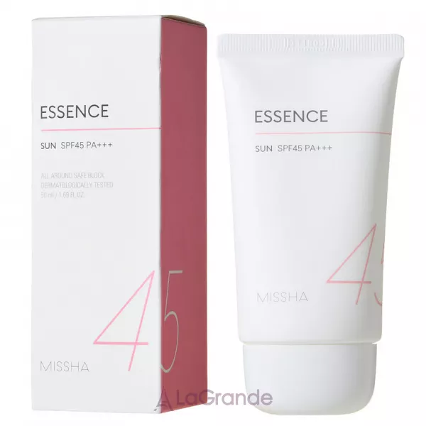 Missha All Around Safe Block Essence Sun SPF45+ �������������� �������� ��� ����