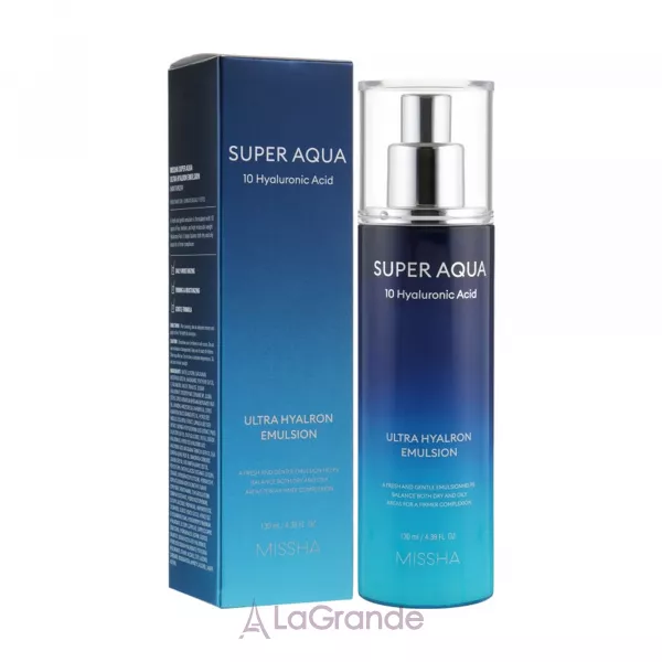Missha Super Aqua Ultra Hyalron Emulsion ����������� �������� ��� ����