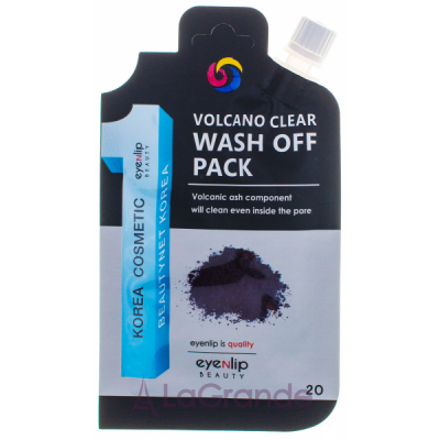 Eyenlip Volcano Clear Wash Off Pack     