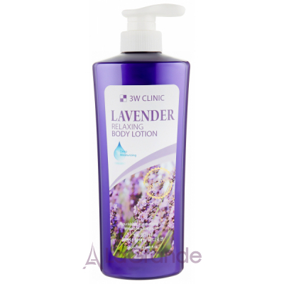 3W Clinic Lavender Relaxing Body Lotion      