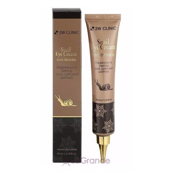 3W Clinic Snail Eye Cream Anti Wrinkle �������������� ��������� ���� ��� ���� ������ ����