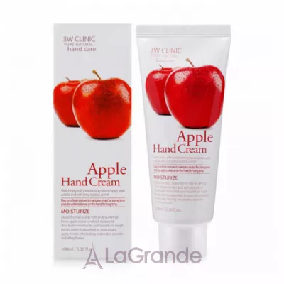 3W Clinic Apple Hand Cream      