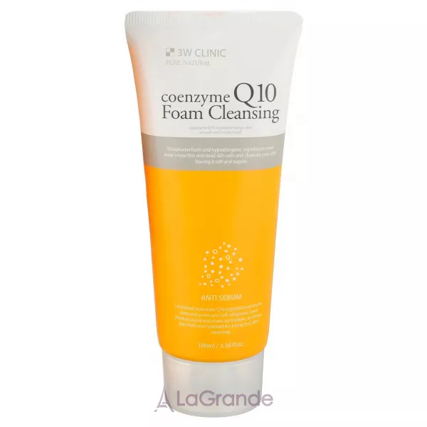 3W Clinic Coenzyme Q10 Foam Cleansing ������������� ����� � ���������