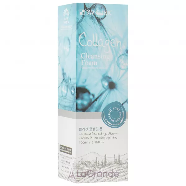 3W Clinic Collagen Foam Cleansing ����� ��� �������� � ����������