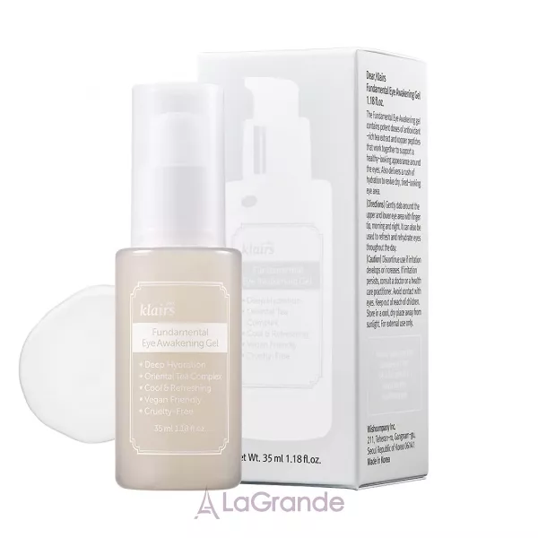 Dear Klairs Fundamental Eye Awakening Gel ���� ��� ��� ������ ������