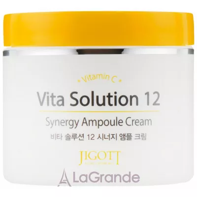 Jigott Vita Solution 12 Synergy Ampoule Cream        