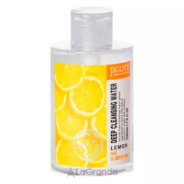 Jigott Deep Cleansing Water Lemon ������� ��������� ���� � ���������� ������