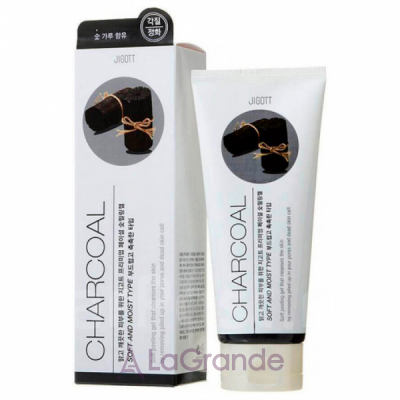 Jigott Premium Facial Charcoal Peeling Gel -     