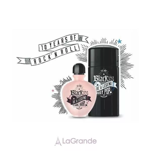 Paco Rabanne Black XS Be a Legend Iggy Pop �������� ����