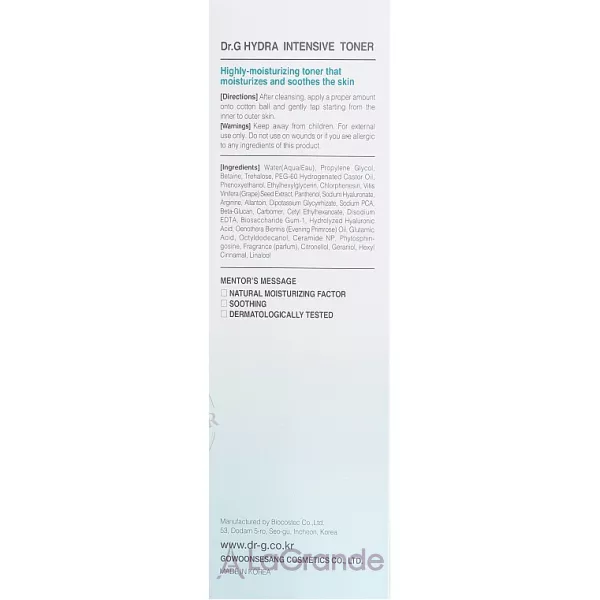 Dr.G Hydra Intensive Toner ���������� ����������� ����� ��� �������
