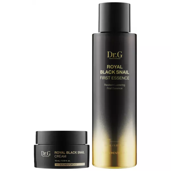 Dr.G Royal Black Snail Set ����� ��� ���� (ess/165ml + cr/15ml)