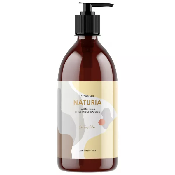 Naturia Creamy Milk Body Wash So Vanilla ���� ��� ���� 