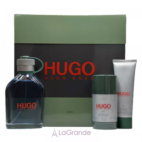 Hugo Boss Hugo ����� (��������� ���� 125 �� + ����������-���� 75 �� + ���� ��� ���� 50 ��)
