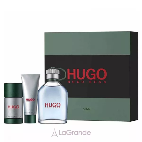 Hugo Boss Hugo ����� (��������� ���� 125 �� + ����������-���� 75 �� + ���� ��� ���� 50 ��)