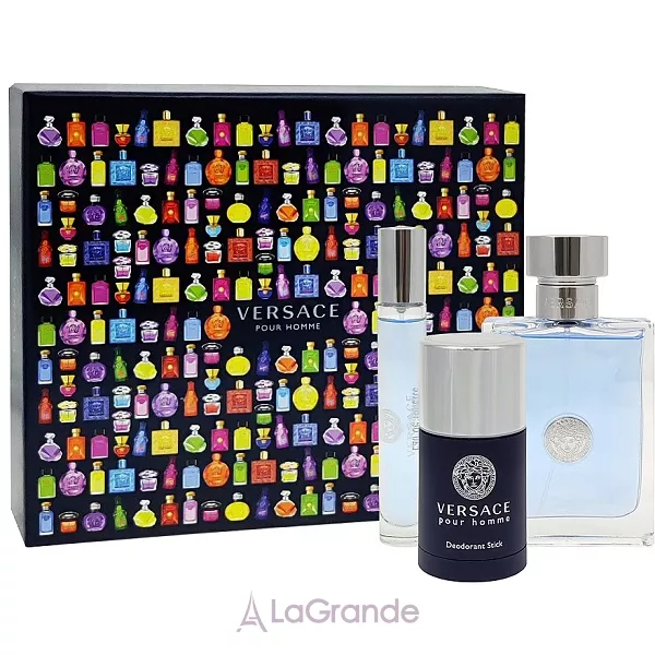 Versace Pour Homme ���� (�������� ���� 100 �� + �������� 10 �� + ���������� 75 ��)