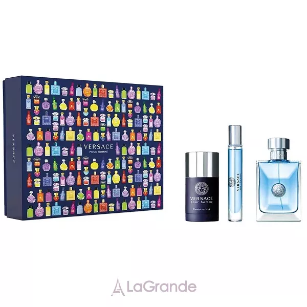 Versace Pour Homme ���� (�������� ���� 100 �� + �������� 10 �� + ���������� 75 ��)